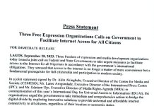Press Statement