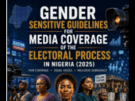 Gender Sensitive Guidelines for Media Coverage of the Electoral Process in Nigeria (2025)