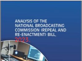 Publication: ANALYSIS OF THE NATIONAL BROADCASTING COMMISSION (REPEAL AND RE-ENACTMENT) BILL, 2023.
