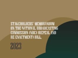 STAKEHOLDERS’ MEMORANDUM ON THE NATIONAL BROADCASTING COMMISSION (NBC) (REPEAL AND RE-ENACTMENT) BILL, 2023